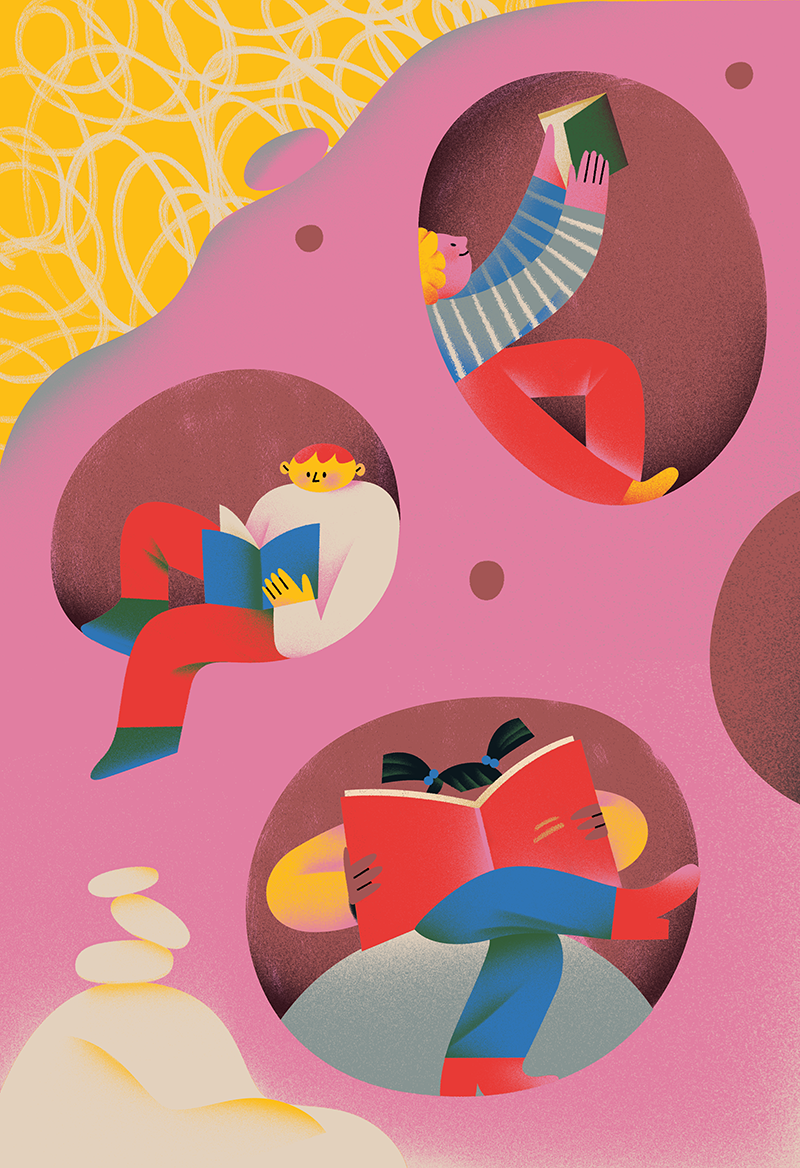 Reading_cave_illustration_by_Tania_Yakunova